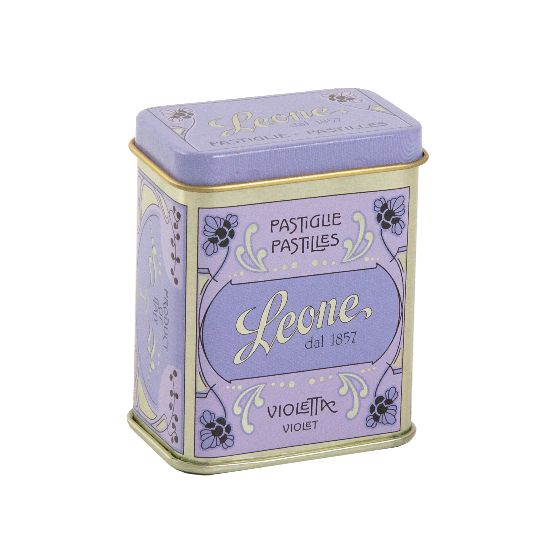 Pastilu sortimenta izstādījums, metāla kārba (Leone, Itālija) 24x30g - Image 4