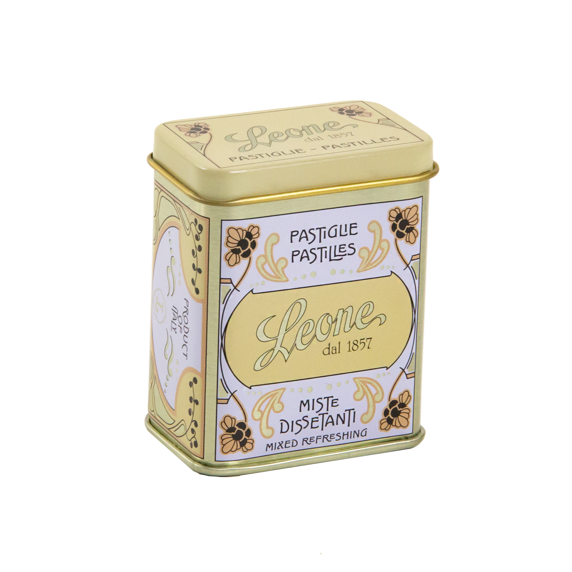 Dažādu garšu pastilas, metāla kārbiņā (Leone, Itālija) 30 g - Image 2
