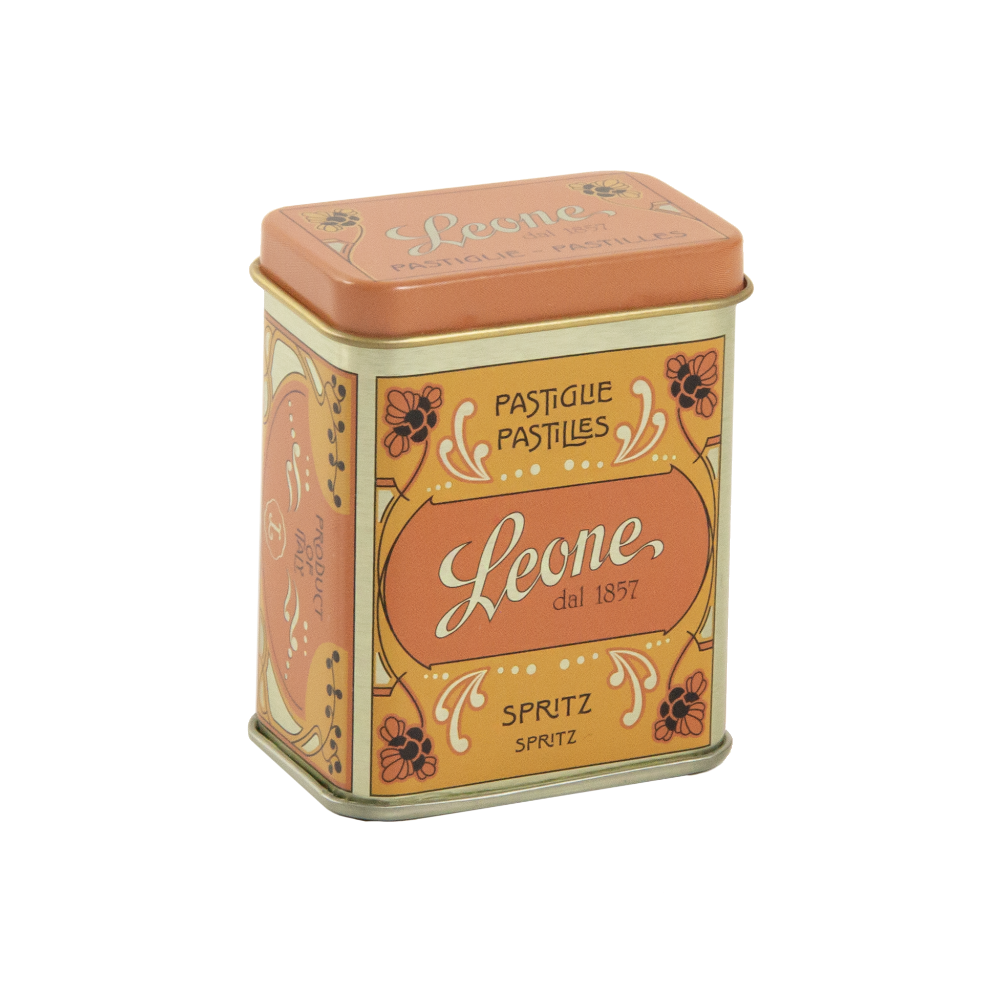Pastilu sortimenta izstādījums, metāla kārba (Leone, Itālija) 24x30g - Image 8