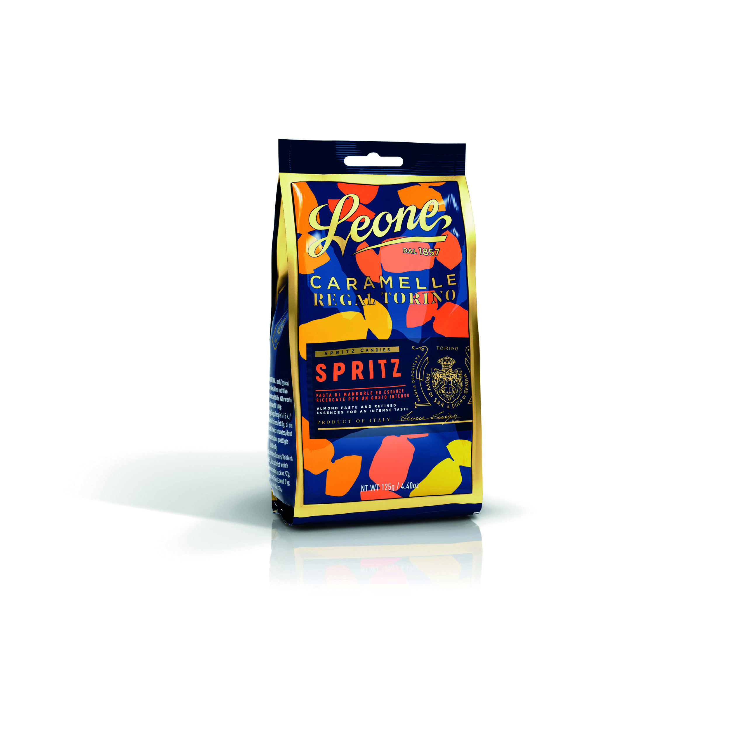 Karaliskās Torino karameles maisiņā, Spritz (Leone, Itālija) 125 g