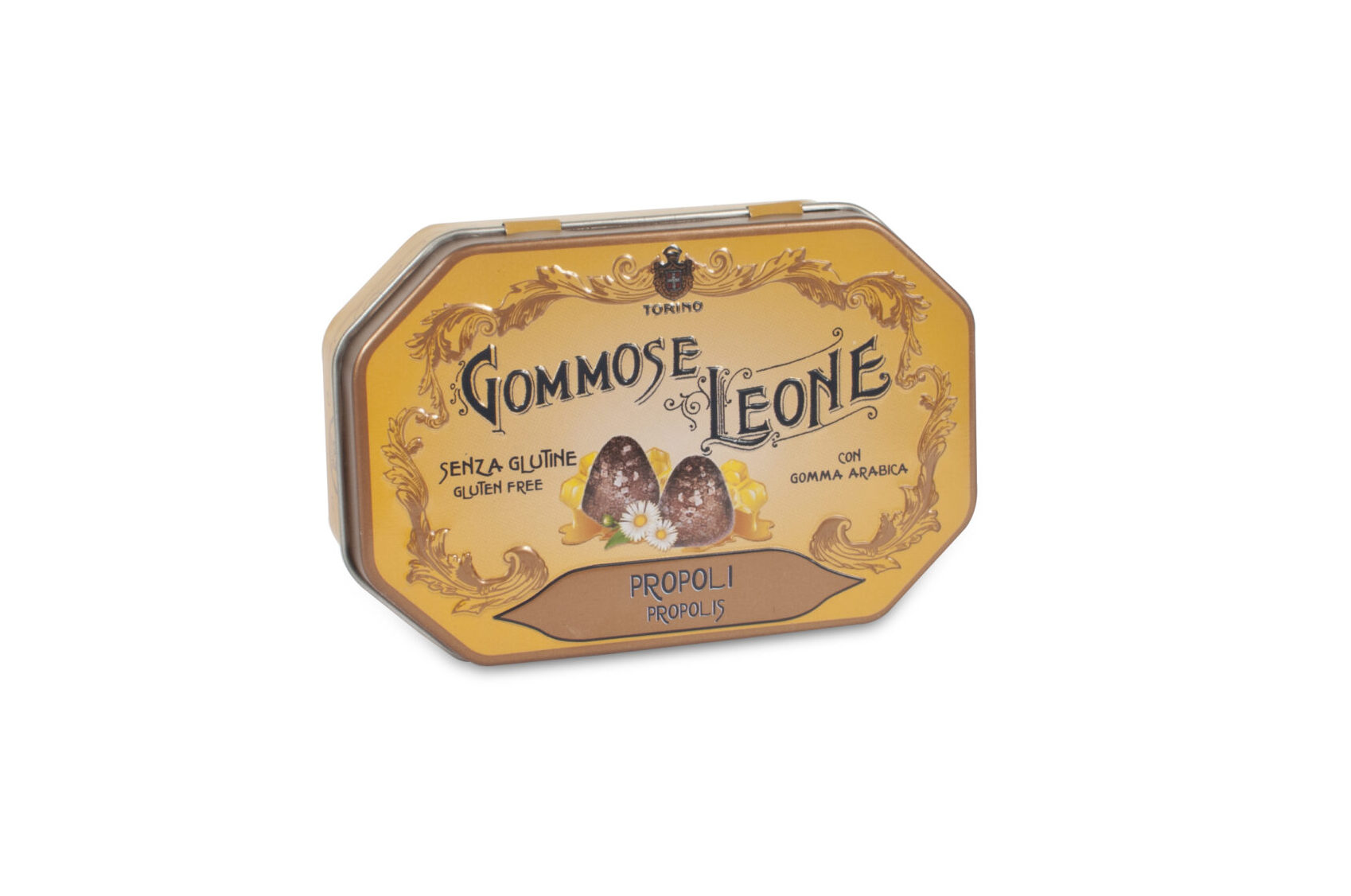 Gumijas konfekšu sortiments ar noformējumu, metāla kastē (Leone, Itālija) 24x42g - Image 5