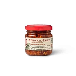 Pikanta paprika gabaliņos olīveļļā 100 g (Itālija, Ligūrija)