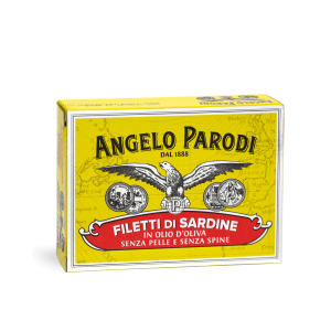 Sardīnu fileja bez asakām un ādas (Angelo Parodi) 105 g