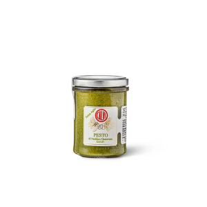 Pesto Genova ar baziliku D.O.P. bez ķiplokiem 180 g (Itālija, Ligūrija)