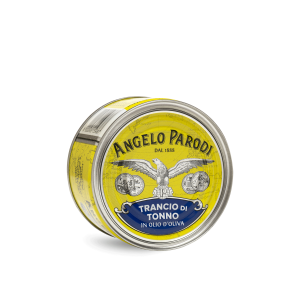 Tunzivs olīveļļā, metāla kārbiņā (Angelo Parodi) 100 g