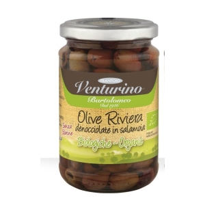 Olīvas „Riviera“ BIO bez kauliņiem sālījumā 290/160 g (Itālija)