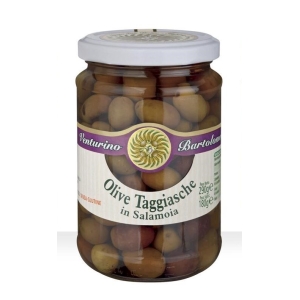 Olīvas „Taggiasche“ sālījumā 290/180 g (Itālija)