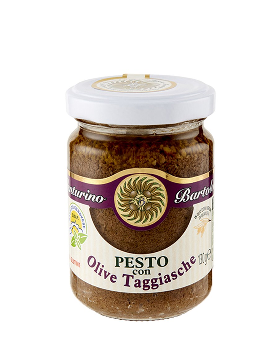 Pesto Genovese ar „Taggiasche“ olīvām 130 g