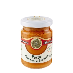 Pesto Genovese ar papriku un baziliku 130 g