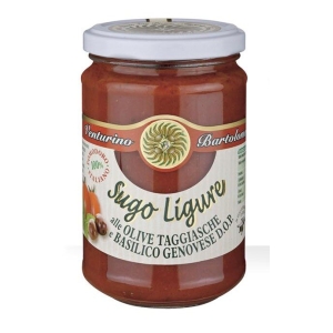Makaronu mērce „Ligure“ ar olīvām un baziliku, 290 g (Itālija)