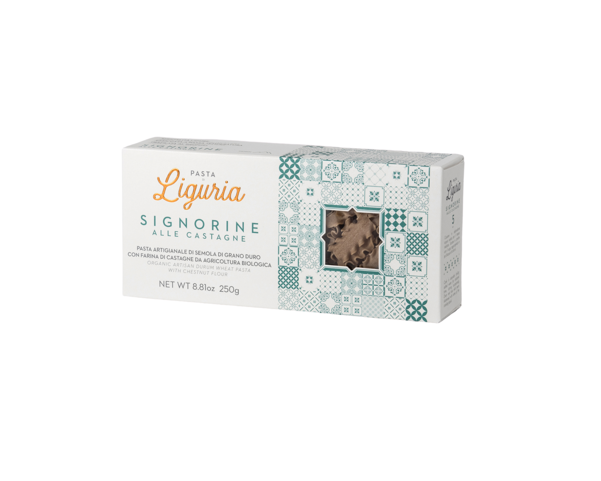 Makaroni „Signorine“ ar kastaņiem BIO 250 g