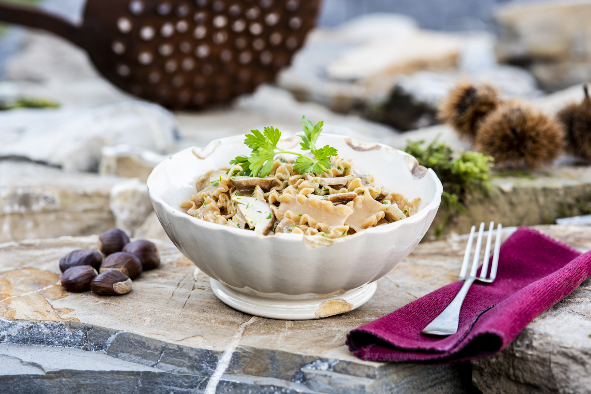 Makaroni „Signorine“ ar kastaņiem BIO 250 g - Image 3