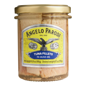 Tunzivju fileja olīveļļā, stikla burciņā, 180 g